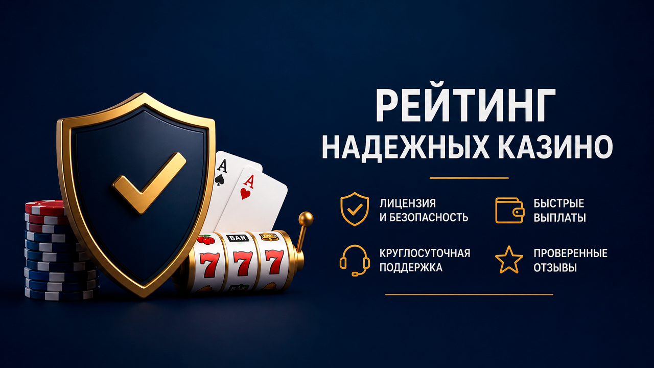 Обновленный рейтинг надежных казино для игры на деньги